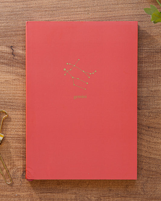 Premium Personalised A5 Diary - Zodiac Constellation