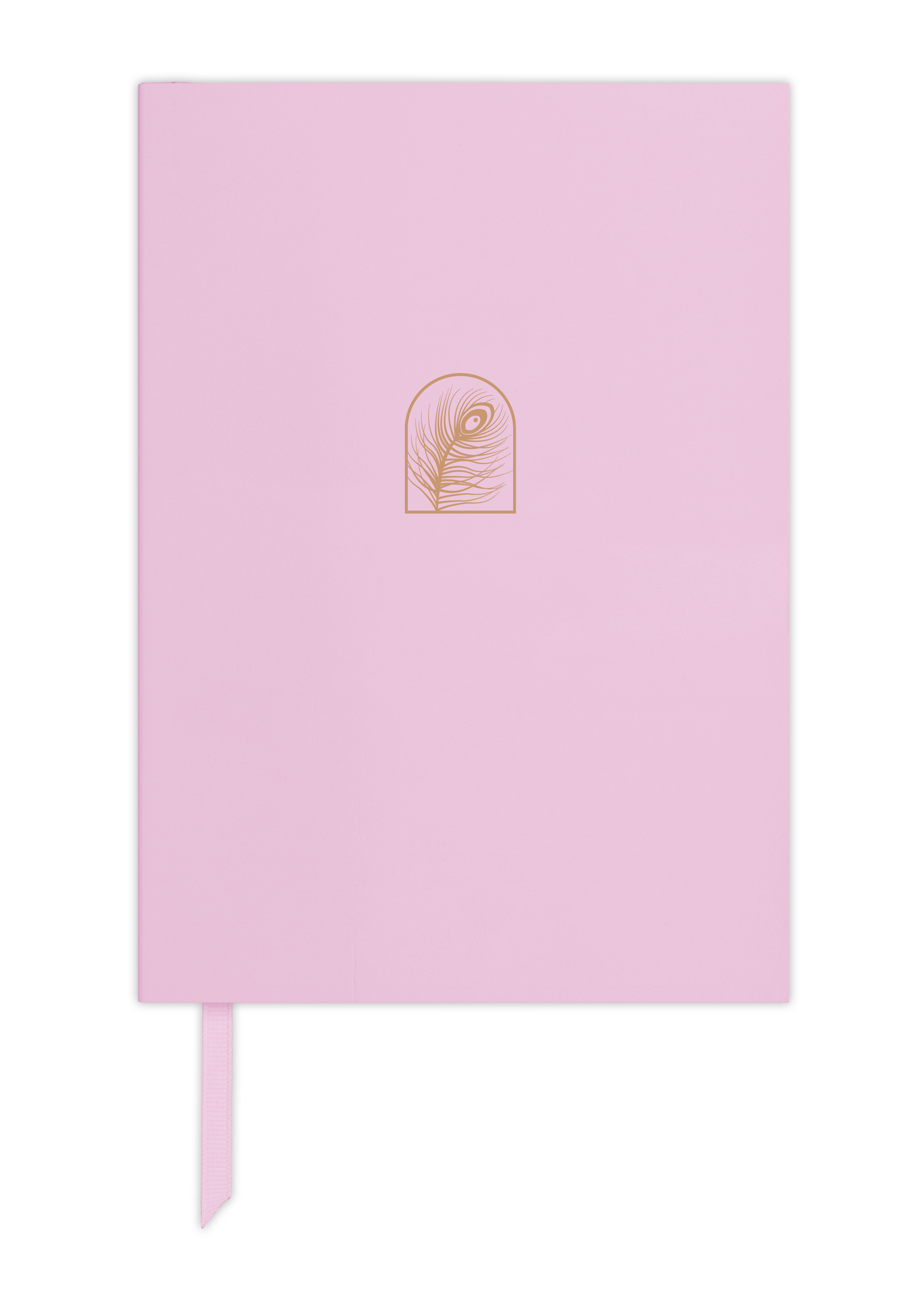 Premium Personalised A5 Travel Journal - Peacock Feather