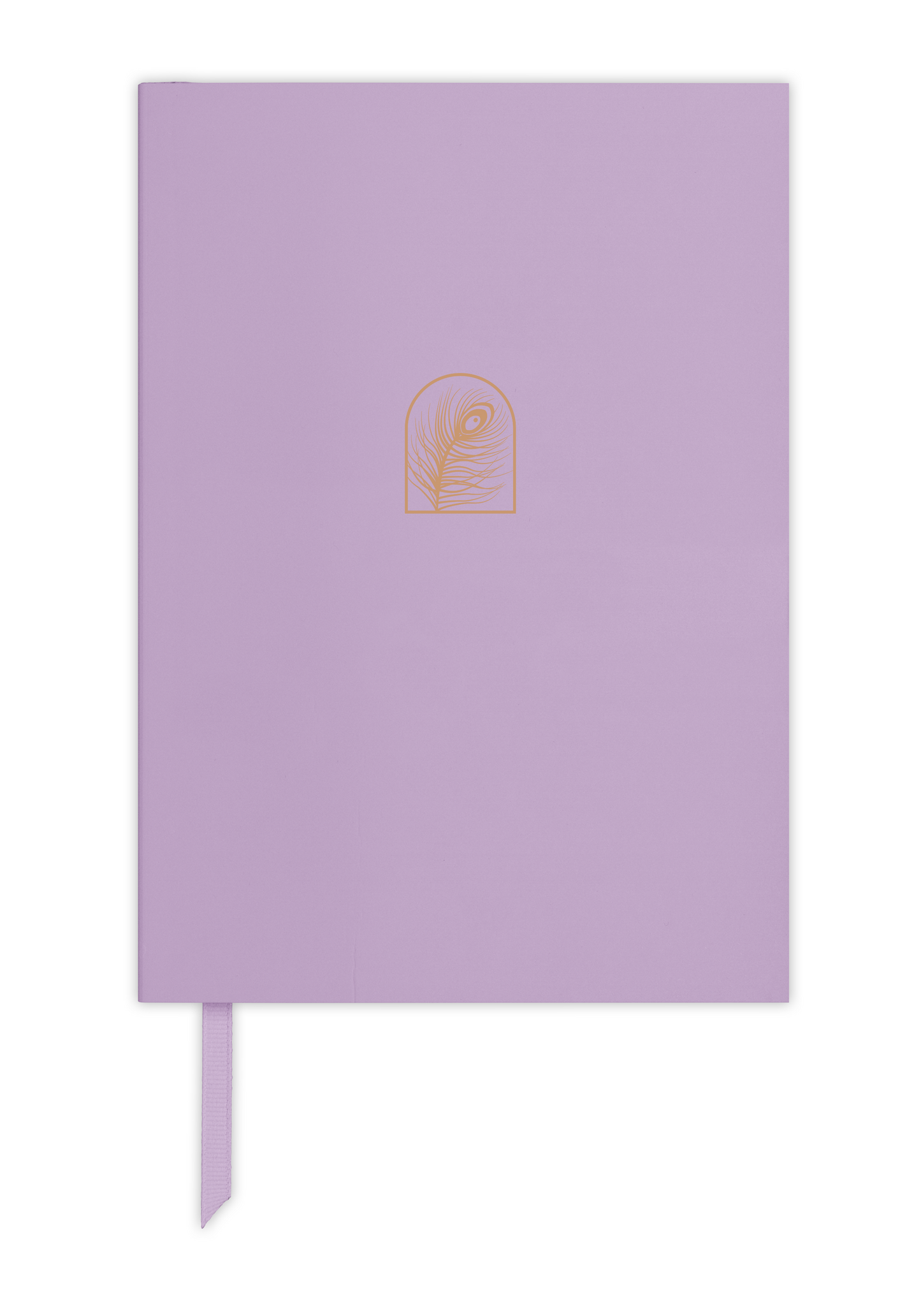 Premium Personalised A5 Travel Journal - Peacock Feather