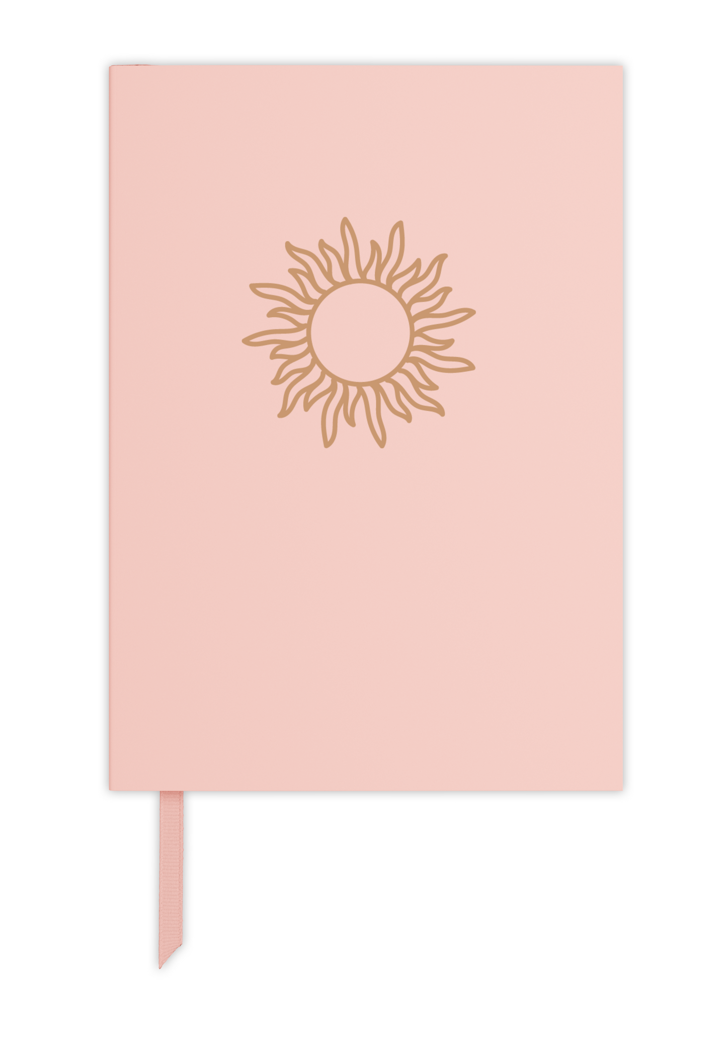 Premium Personalised A5 Lined Notebook - Soleil Initials