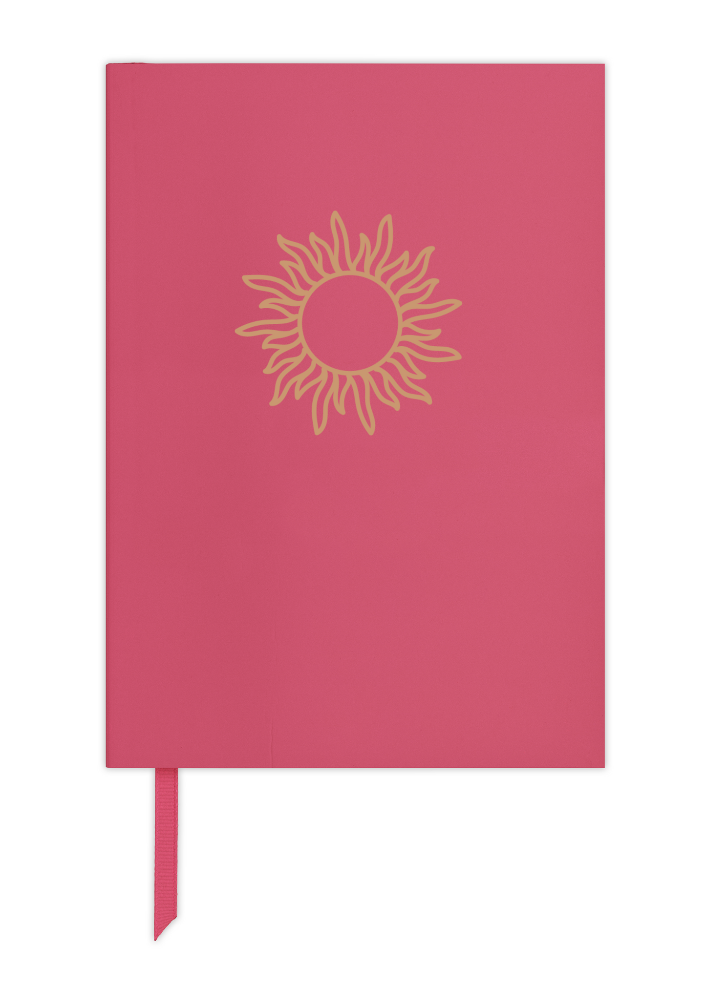 Premium Personalised A5 Lined Notebook - Soleil Initials