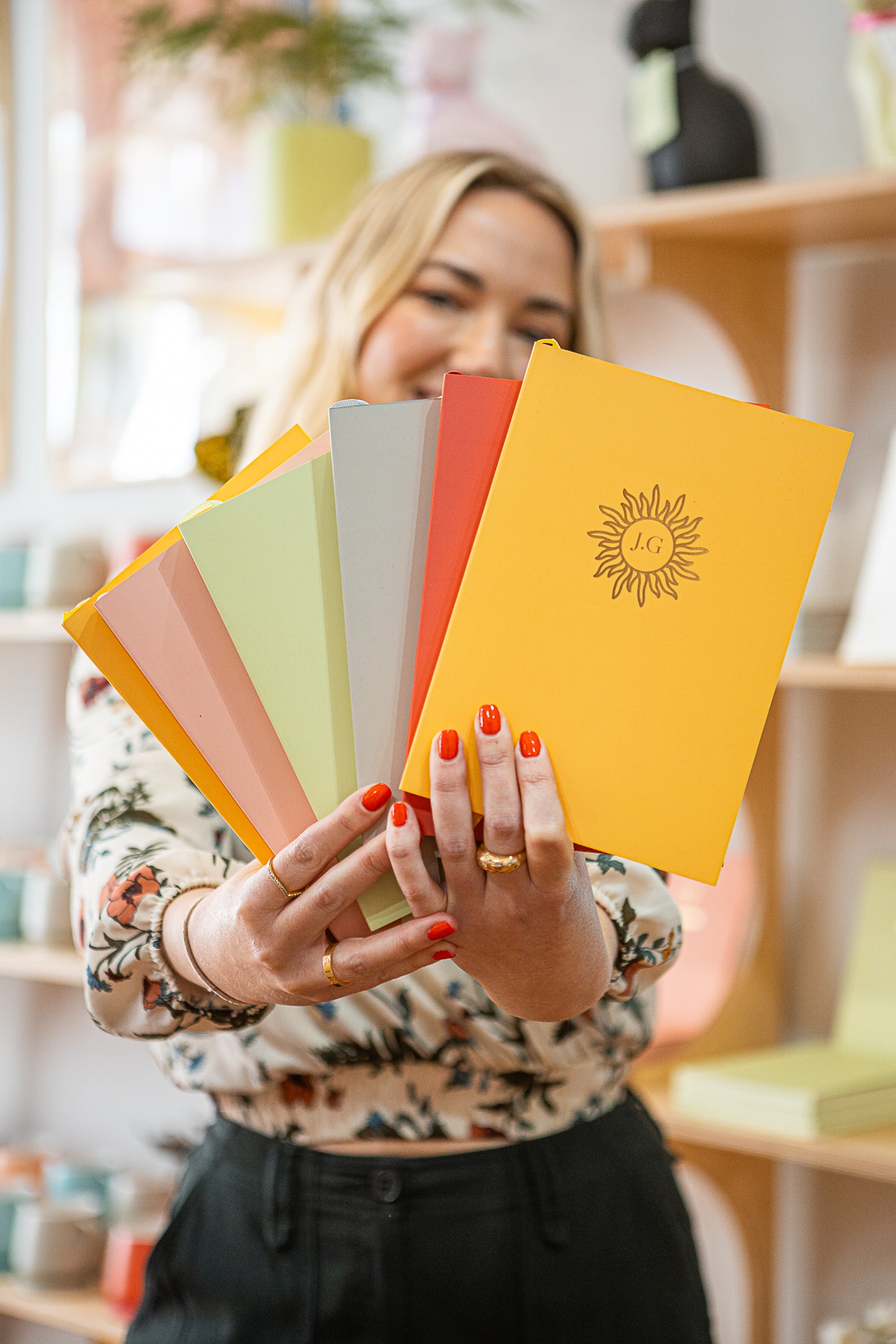 Premium A5 Lined Notebook - 'consume less create more'