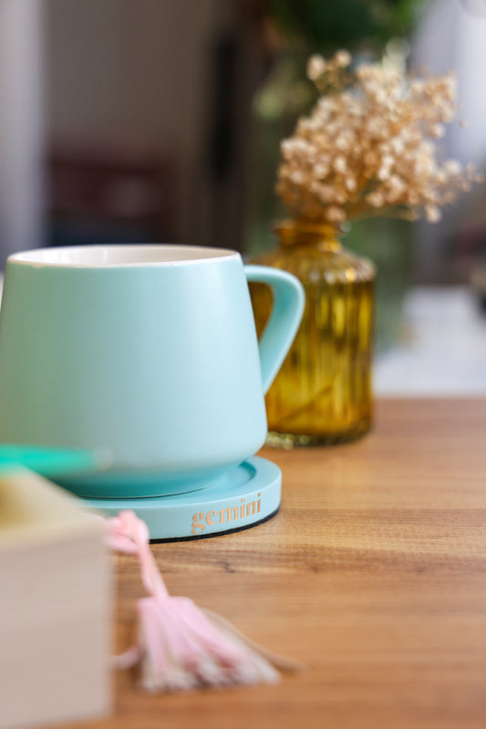 Travelista Ceramic Mug and Coaster Set with Personalisation Option