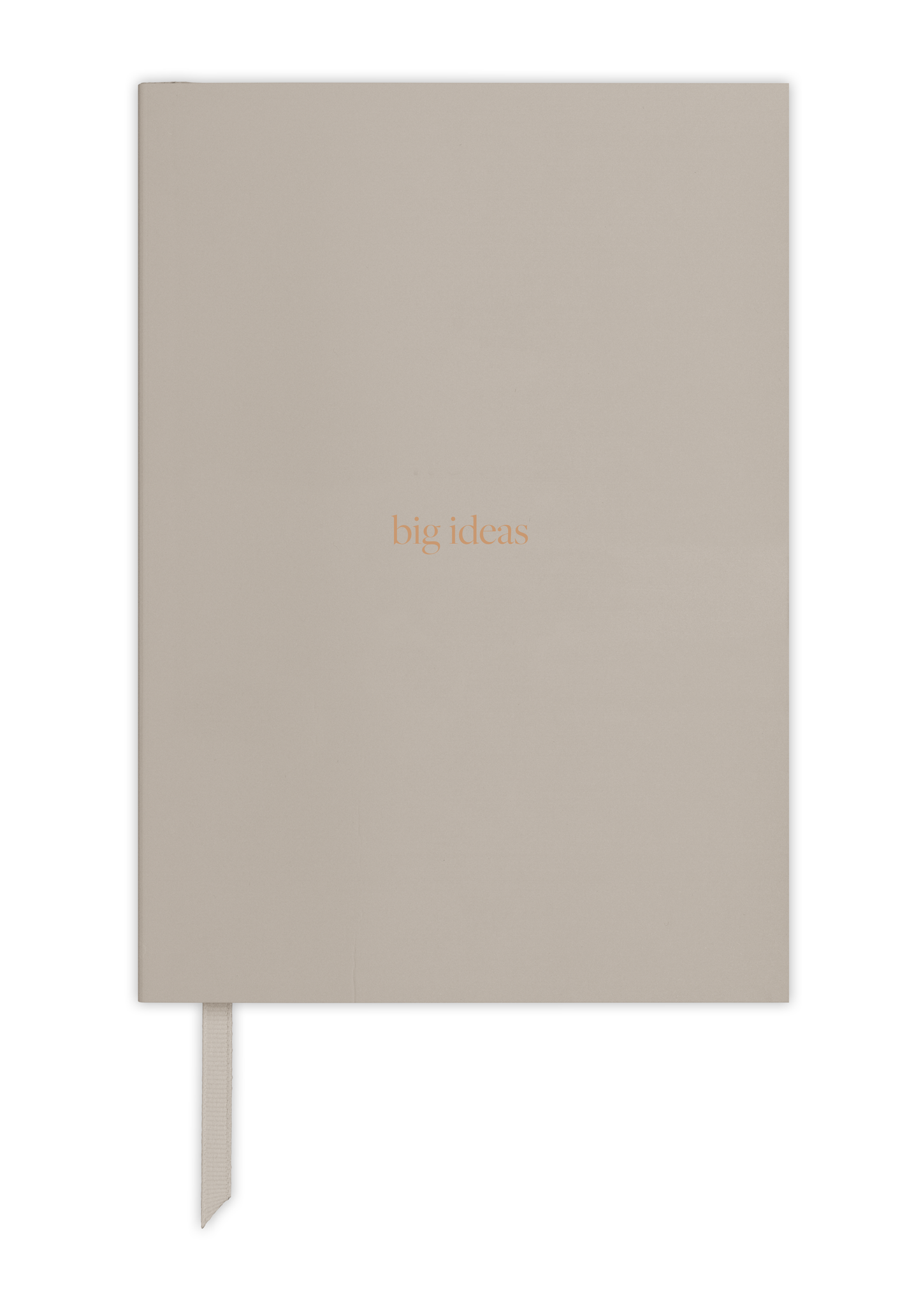 Premium A5 Lined Notebook - 'big ideas'