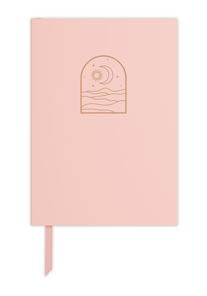 Premium Personalised A5 Lined Notebook - Celestial Star Sign