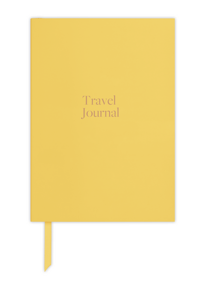 Premium Personalised A5 Travel Journal - Destination