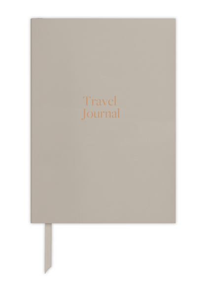 Premium Personalised A5 Travel Journal - Destination