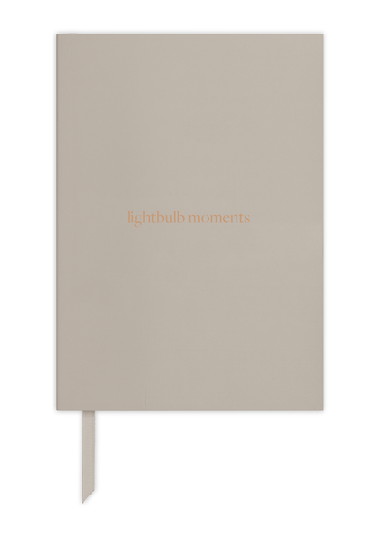 Premium A5 Lined Notebook - 'lightbulb moments'