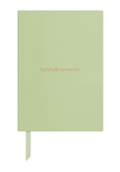 Premium A5 Lined Notebook - 'lightbulb moments'