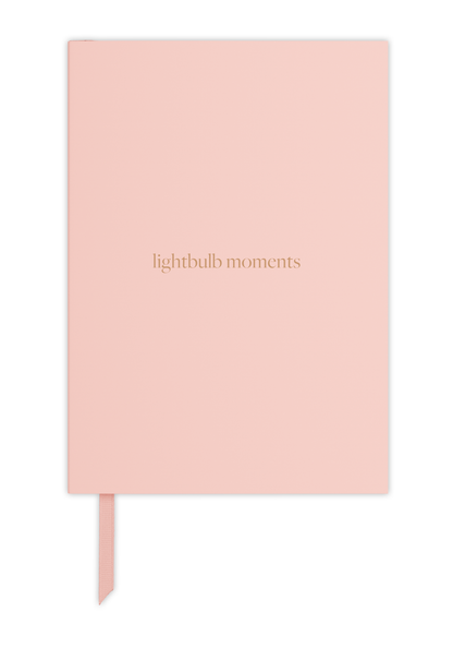 Premium A5 Lined Notebook - 'lightbulb moments'