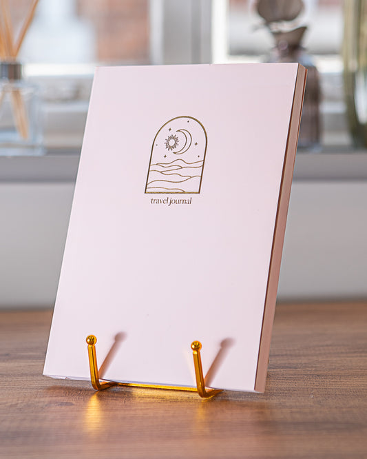 Premium Personalised A5 Travel Journal - Celestial