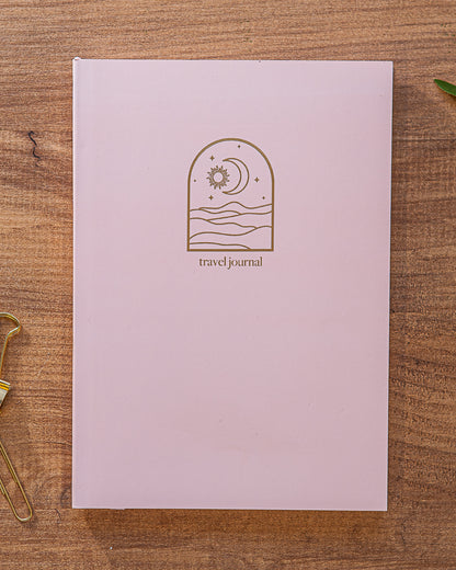 Premium Personalised A5 Travel Journal - Celestial