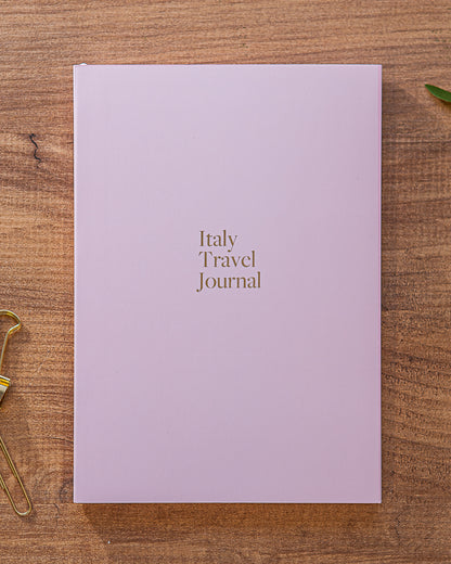 Premium Personalised A5 Travel Journal - Destination
