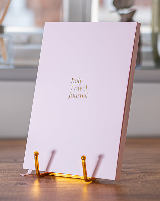 Premium Personalised A5 Travel Journal - Destination