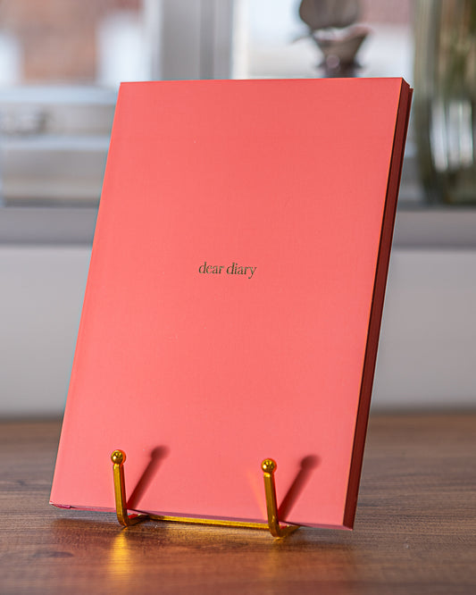 Premium A5 Lined Notebook - 'dear diary'