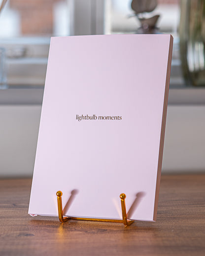 Premium A5 Lined Notebook - 'lightbulb moments'