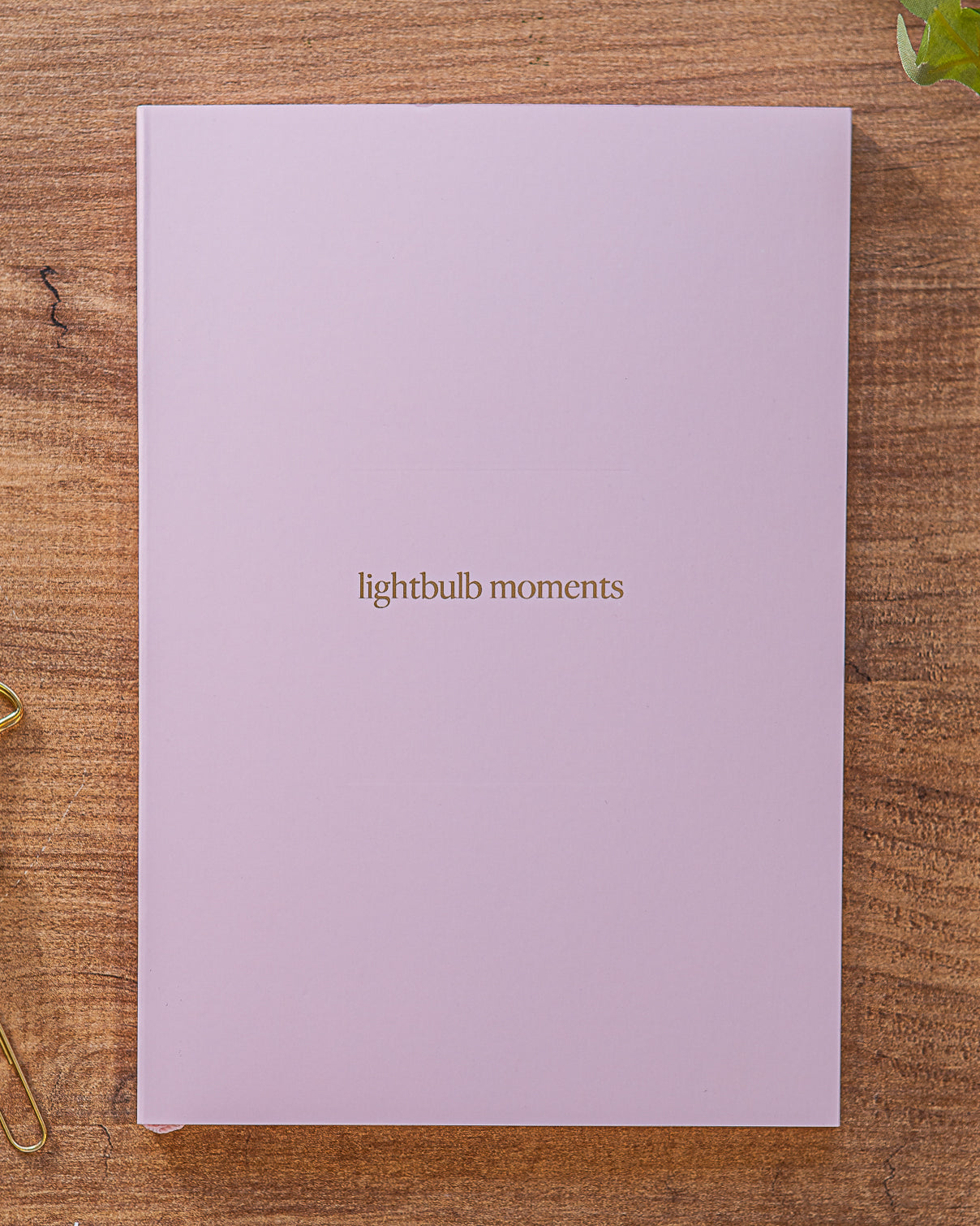 Premium A5 Lined Notebook - 'lightbulb moments'