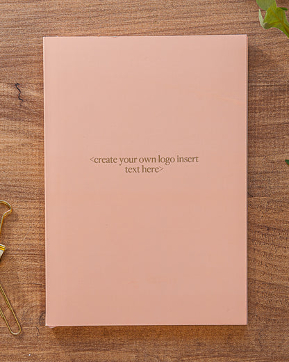 Premium Personalised A5 Lined Notebook - Add Text