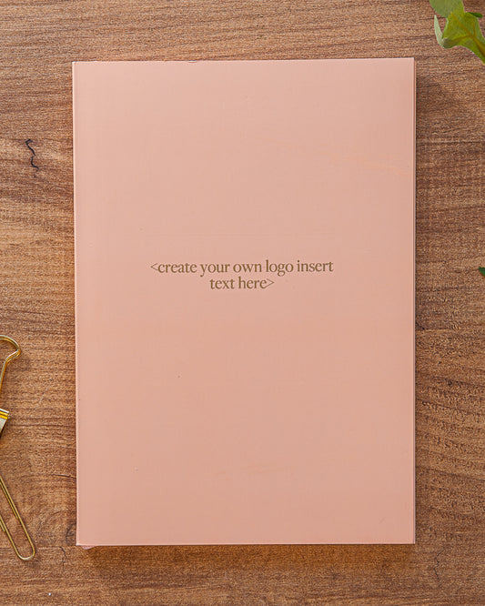 Premium Personalised A5 Lined Notebook - Add Text
