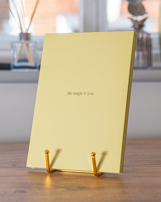 Premium A5 Lined Notebook - 'the magic is you'