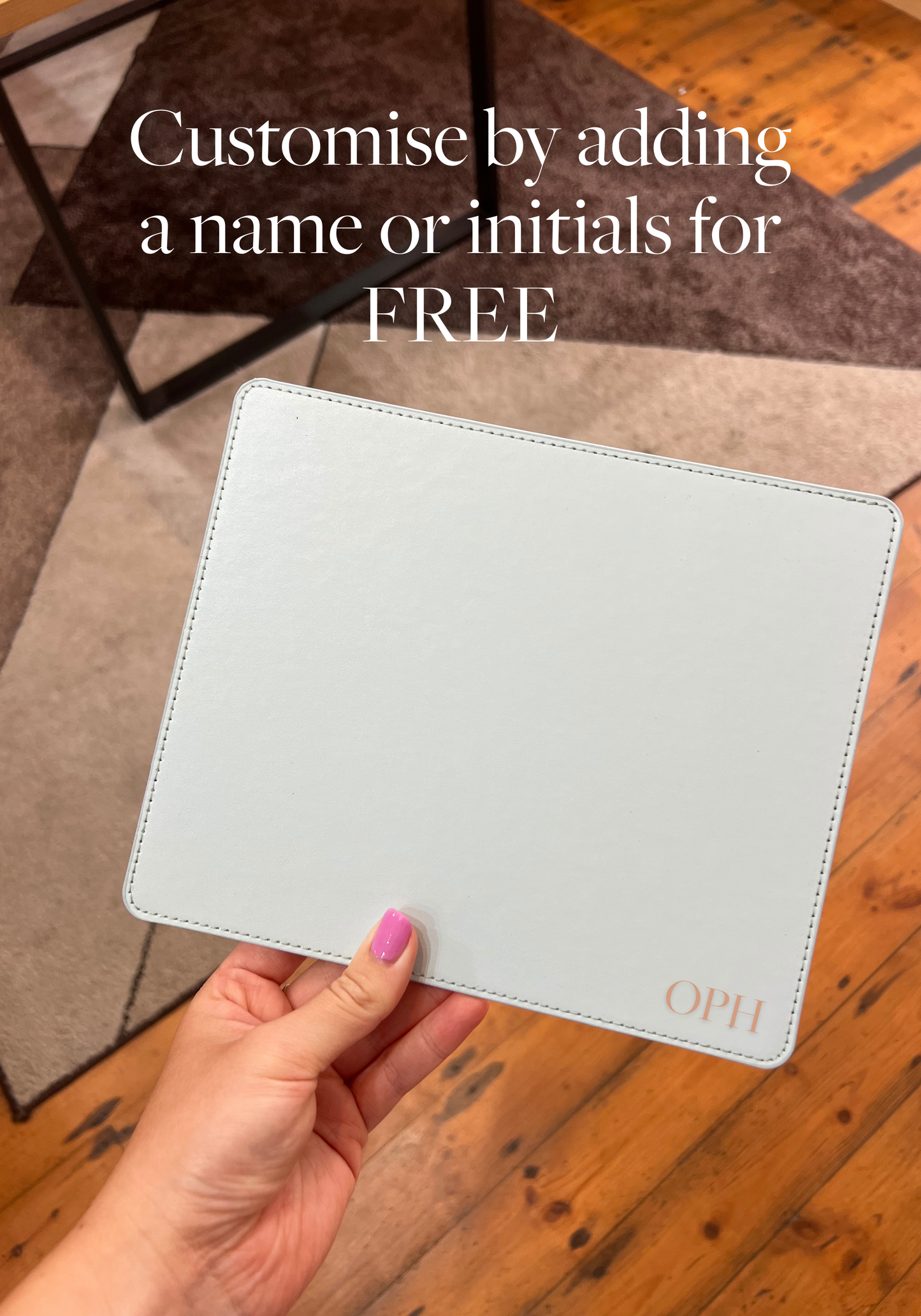 Travelista Vegan Leather Mouse Mat