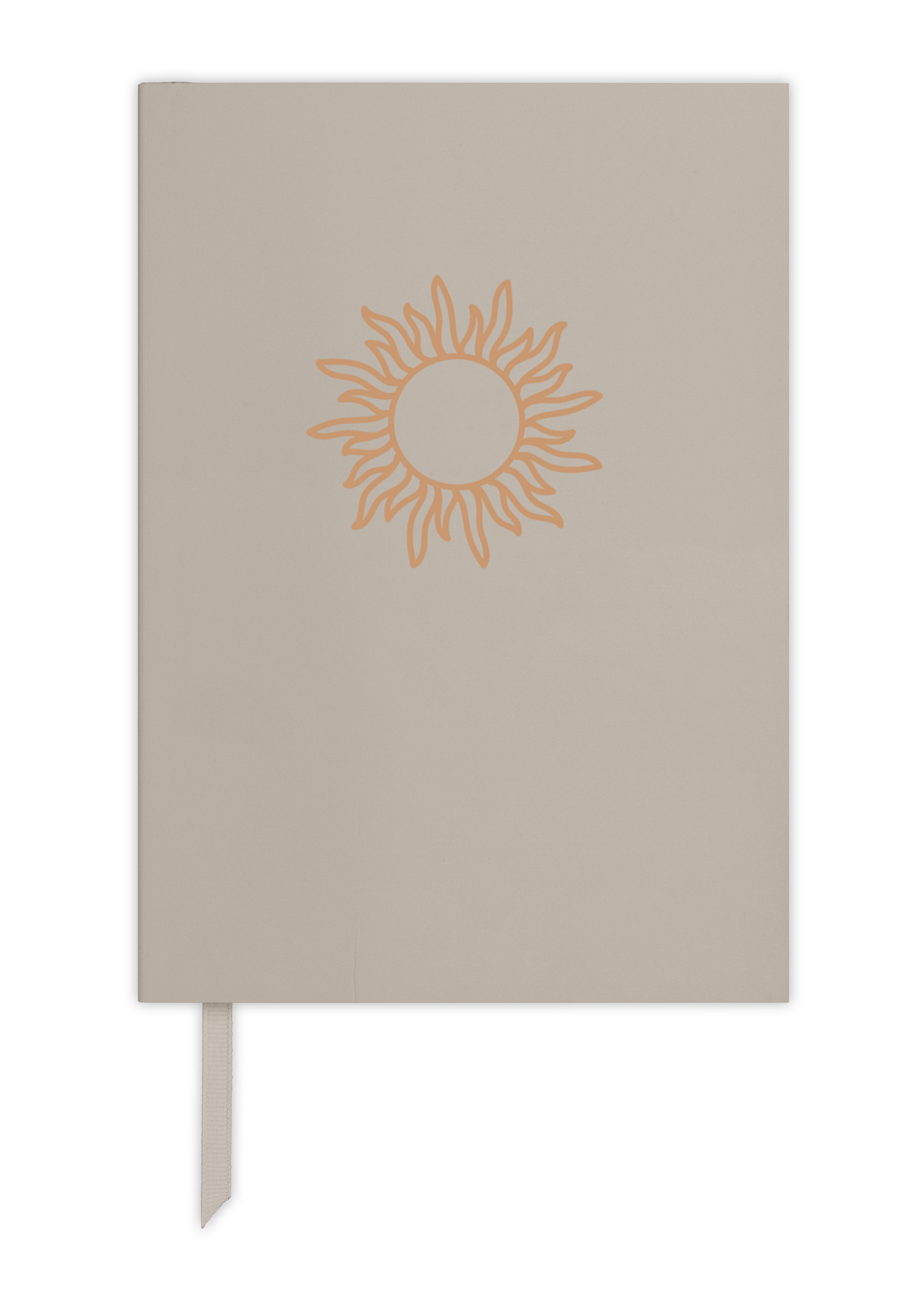 Premium Personalised A5 Lined Notebook - Soleil Initials