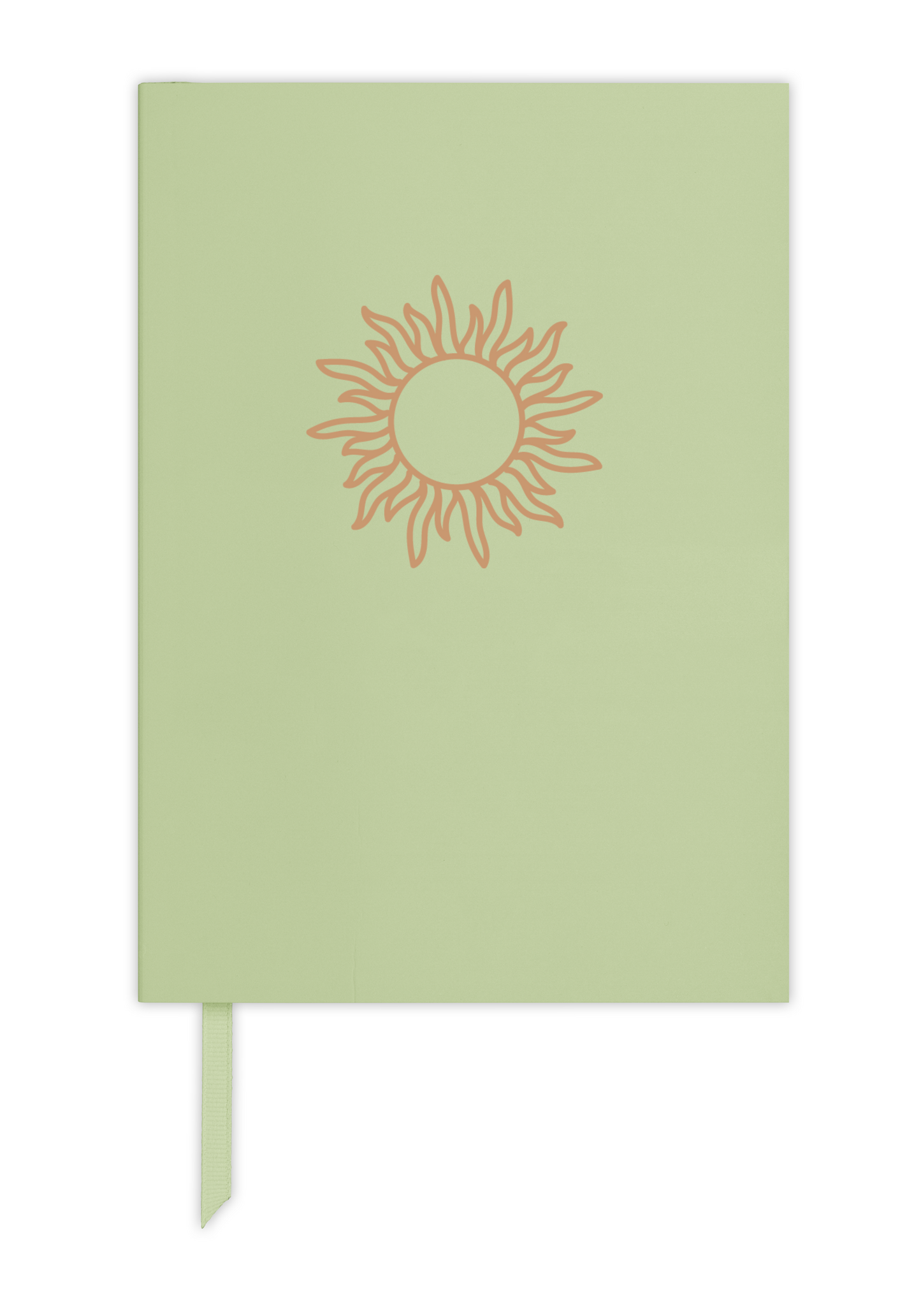 Premium Personalised A5 Lined Notebook - Soleil Initials