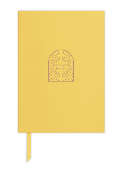 Premium A5 Travel Journal - Sun Burst