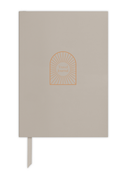 Premium A5 Travel Journal - Sun Burst