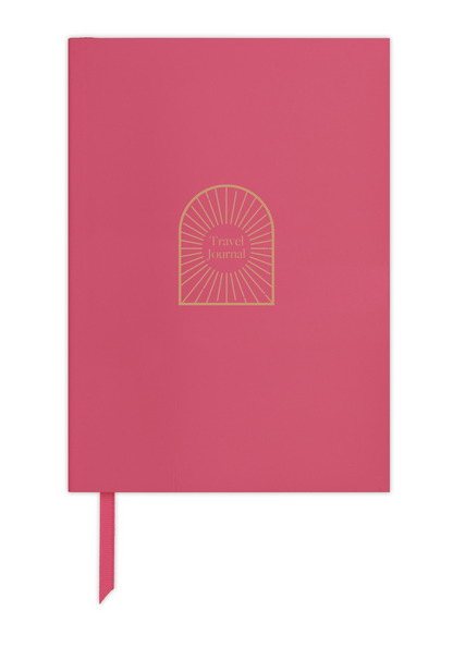 Premium A5 Travel Journal - Sun Burst