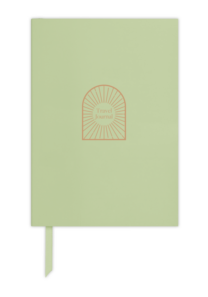 Premium A5 Travel Journal - Sun Burst