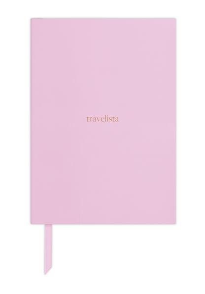 Premium A5 Lined Notebook - 'travelista'