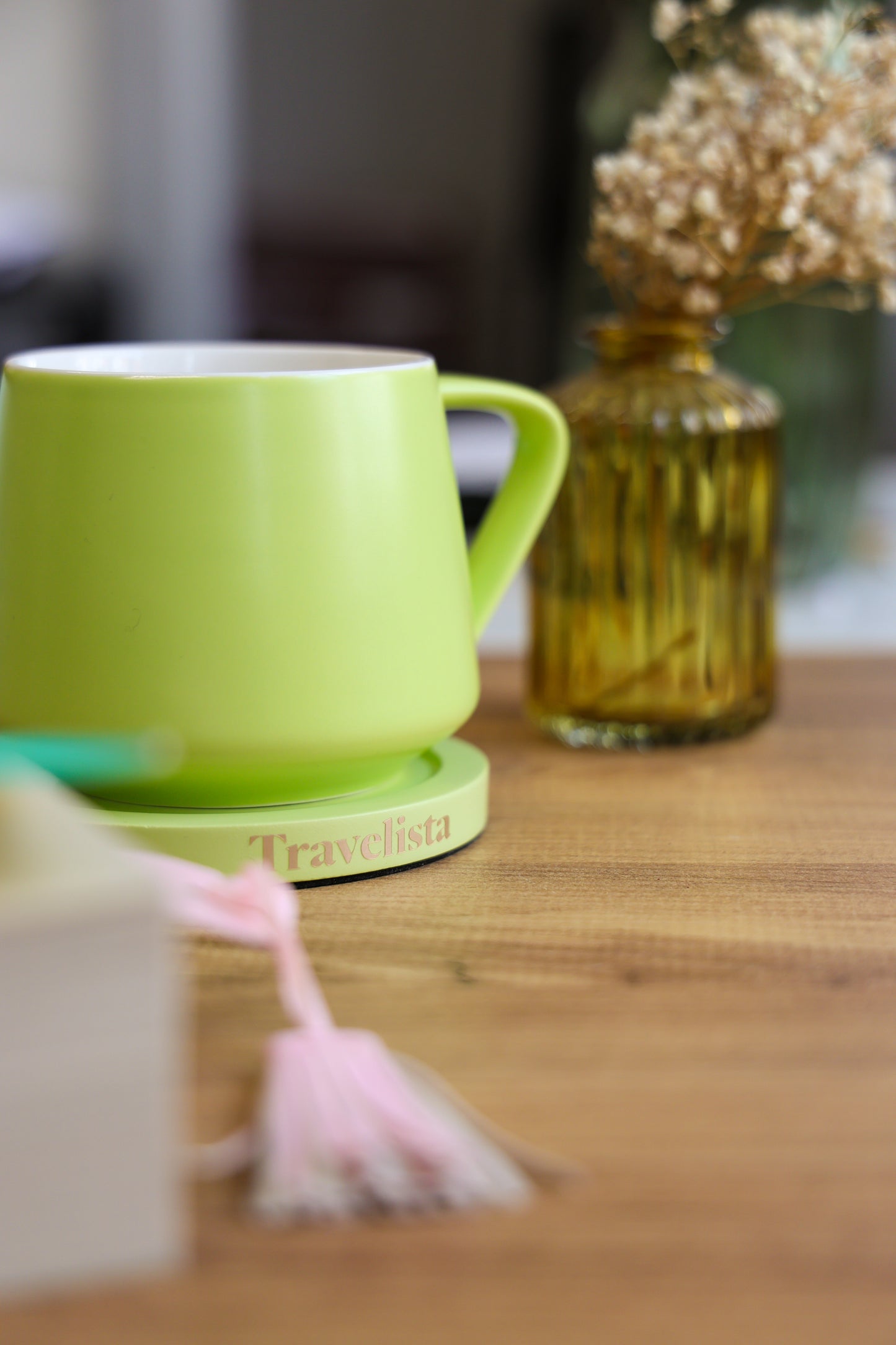 Travelista Ceramic Mug and Coaster Set
