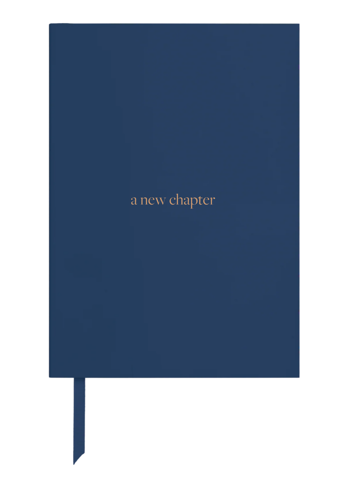 Premium A5 Lined Notebook - 'a new chapter'