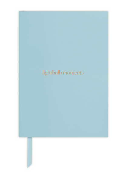 Premium A5 Lined Notebook - 'lightbulb moments'