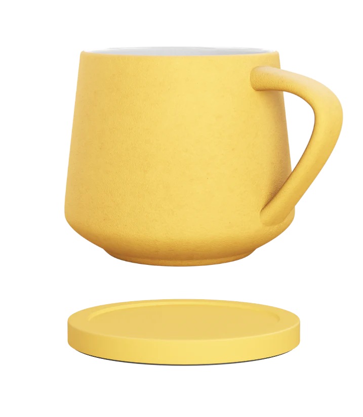 Travelista Ceramic Mug and Coaster Set