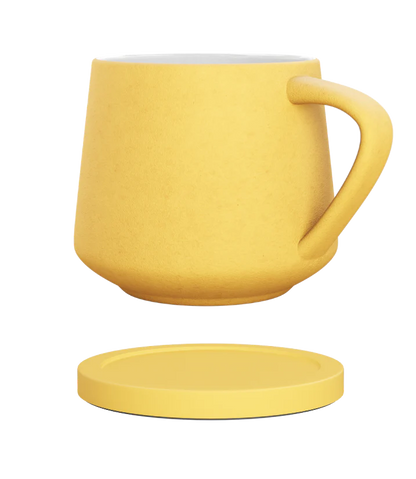 Travelista Ceramic Mug and Coaster Set